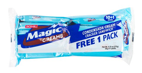 Magic Creams Condensda Cracker Sandwich 1 pack (25 g x 10 pcs)