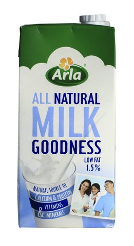 Arla Low Fat UHT Milk 1 l
