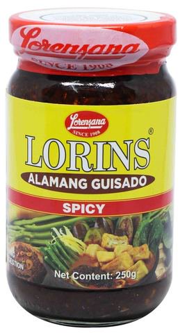 Lorins Alamang Guisado Spicy 250 g