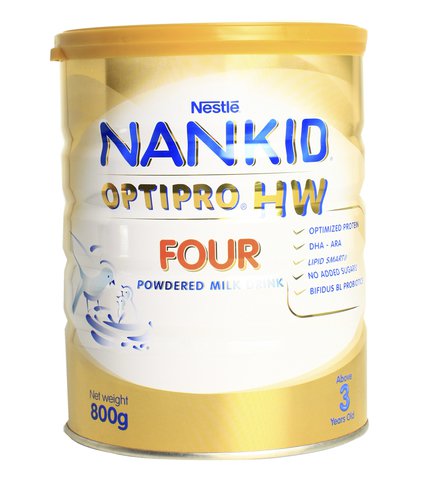 NAN Kid HW Four Powdered Milk Drink (Above 3 Years Old) 800 g