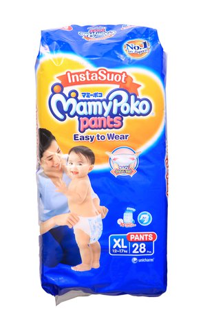 MamyPoko Pants Baby Diapers Extra Large 28 pcs /pack
