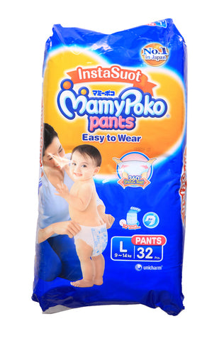 MamyPoko Pants Baby Diapers Large 32 pcs /pack