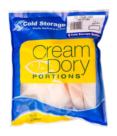 Cold Storage Cream Dory Portions 500 g