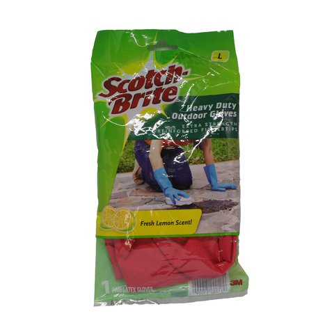 Scotch Brite Outdoor Gloves Large 1 pair