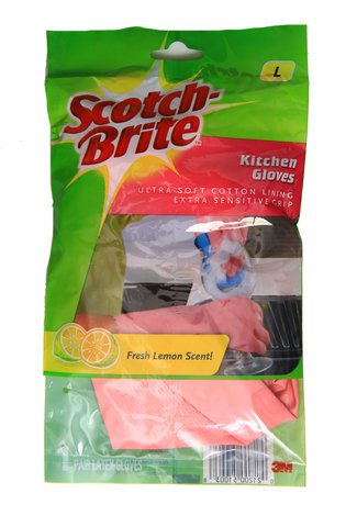 Scotch Brite Kitchen Gloves Large 1 pack