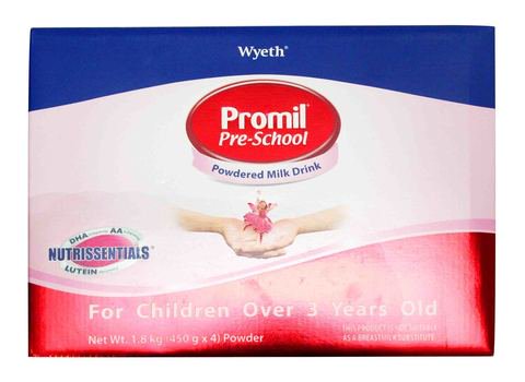 Promil Pre-School Powdered Milk Drink For Children Over 3 Years Old 1.8 kg