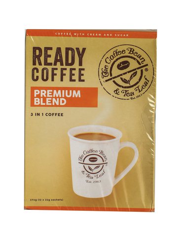 Coffee Bean &amp; Tea Leaf Premium Blend 3 In 1 Coffee 276 g (12 sachets)