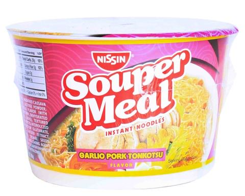 Nissin Souper Meal Garlic Pork Tonkutsu 90 g