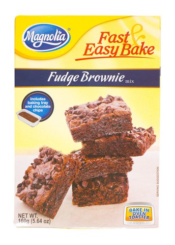 Magnolia Fast &amp; Easy Bake Fudge Brownie 160 g