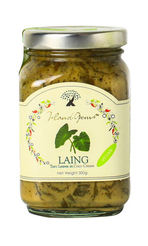 Island Gems Laing Spread - Taro Leaves In Coco Cream 300 g
