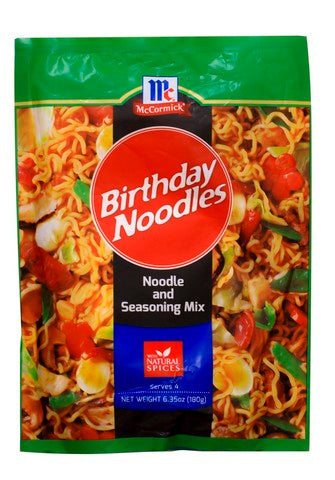 McCormick MC Birthday Noodles 180 g