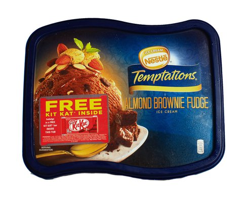 Nestle Temptations Fudge Brownie Ice Cream 1.3 l