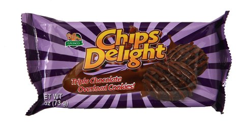 Chips Delight Tripele Chocolate Overload Cookies 73 g