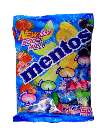 Mentos Soda Kick Chewy Dragees 50 pcs /pack