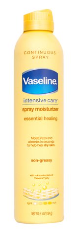 Vaseline Spray Lotion Essential Healing 6.5 oz