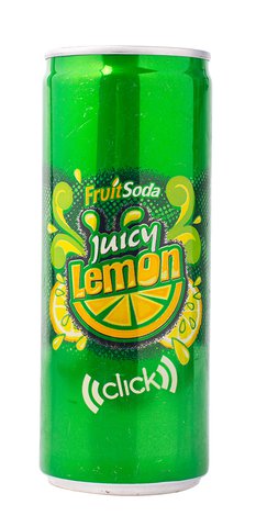Fruit Soda Juicy Lemon Can 250 ml