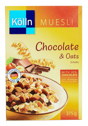 Kolln Chocolate &amp; Oats 375 g