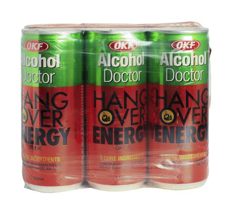 OKF Alcohol Doctor Hangover Energy 250 ml x 6 bottles
