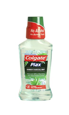 Plax Colgate Mouthwash Charcoal Mint 250 ml