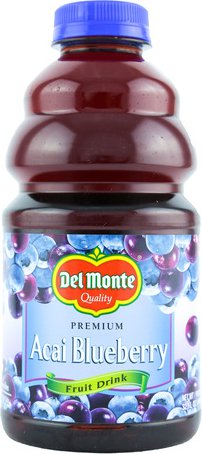 Del Monte Prune Juice Acai Blueberry 32 oz