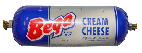Bega Cream Cheese Chubes 250 g