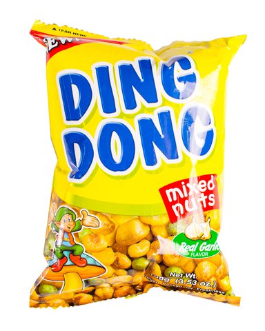 Ding Dong Mixed Nuts - Real Garlic 100 g