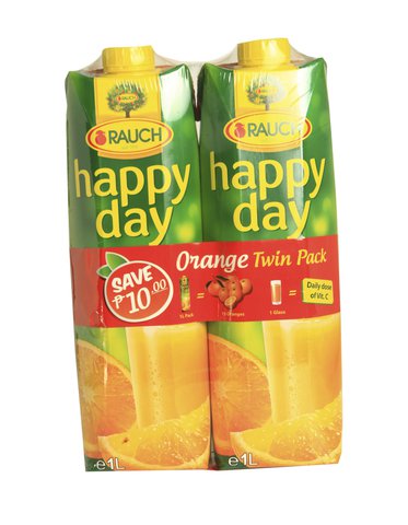 Rauch Happy Day Orange Twin Pack 2 pcs x 1 l