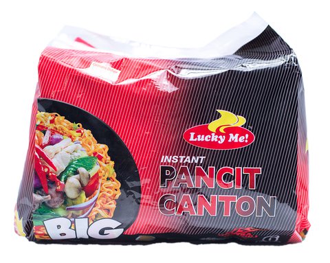 Lucky Me Extra Hot Chili Multipack 1 pack (6 pcs x 80 g)