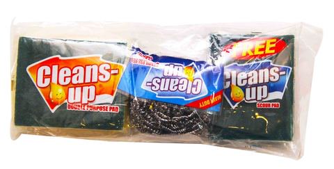 Cleans-Up Pad Pack 1 pack