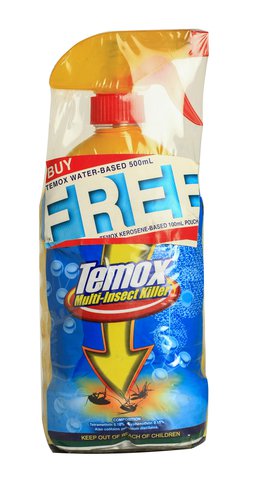 Temox Multi Insect Killer With Pouch 500 ml