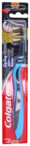 Colgate Toothbrush Zigzag Charcoal 1 pc