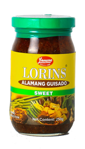 Lorins Alamang Gisado Sweet 250 g