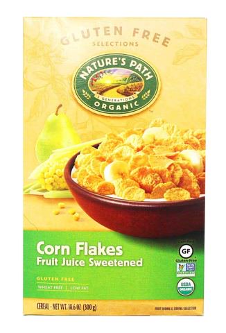Nature's Path Corn Flakes Fruit Juice Sweetened Cereal 10.6 oz