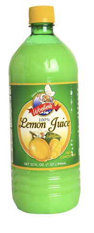 Woeber's 100 % Lemon Juice 32 oz
