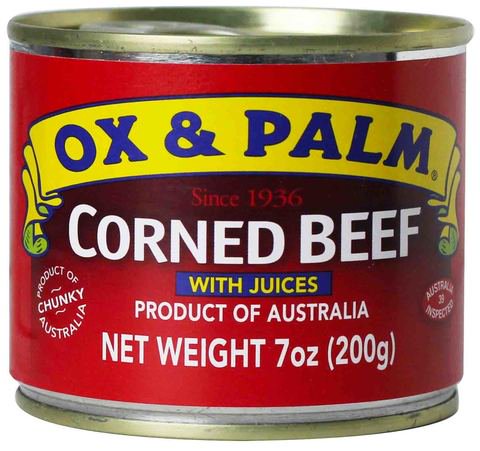 Ox &amp; Palm Corned Beef with Juices 200 g