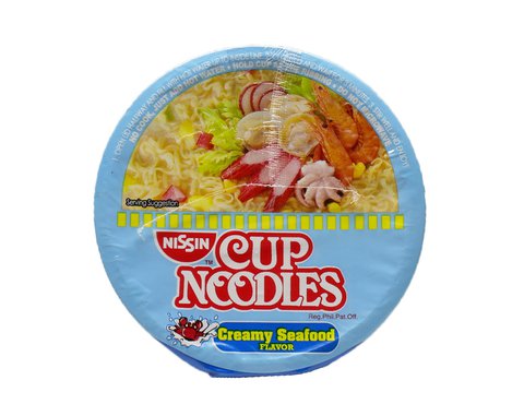 Nissin Creamy Seafood Mini Cup Noodles 45 g