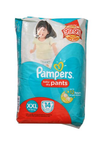 Pampers Baby Dry Pants Diapers XXL 14 pcs /pack