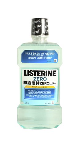 Listerine Mouthwash Zero 500 ml