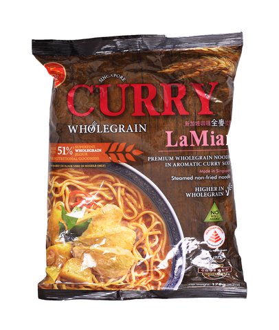 Prima Taste Whole Grain Curry La Mian Noodle 170 g