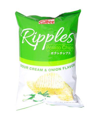 Calbee Ripples Sour Cream &amp; Onion 170 g