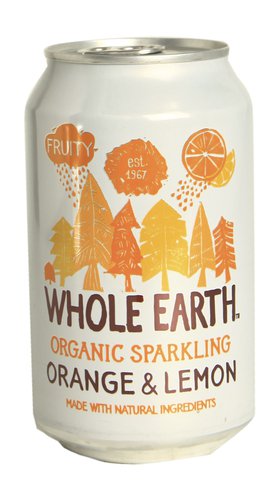 Wibbrigie Whole Earth Sparkling Orange 330 ml