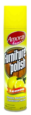Amoray Home Furniture Polish - Lemon 10 oz