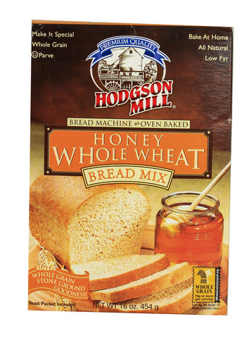Hodgson Mill Honey Whole Wheat Bread Mix 16 oz