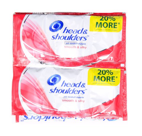 Head &amp; Shoulders Shampoo Smooth And Silky 1 pack (12 ml x 6 pcs)