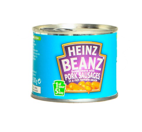 Heinz Baked Beans With Pork Sausages 200 g