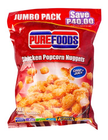 Purefoods Chicken Popcorn Nuggets 1 kg