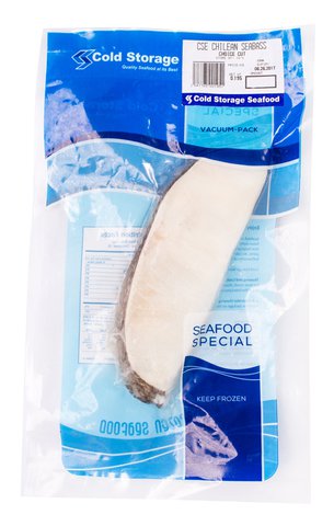 Cold Storage Chilean Seabass Choice Cut 195 g