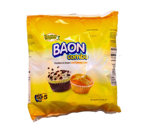 Lemon Square Baon Combo Cookies 'N Cream And Cheese Cake 30 g (10 pcs)