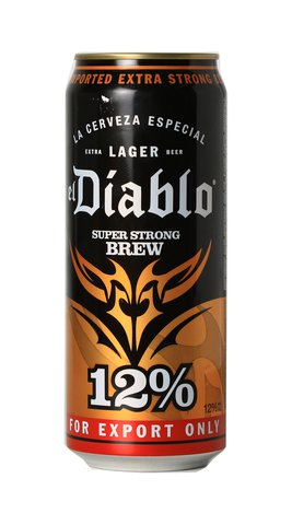Bali El Diablo Can Beer 12 Percent 500 ml