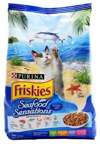 Friskies Seafood Sensations Cat Food 1.2 kg